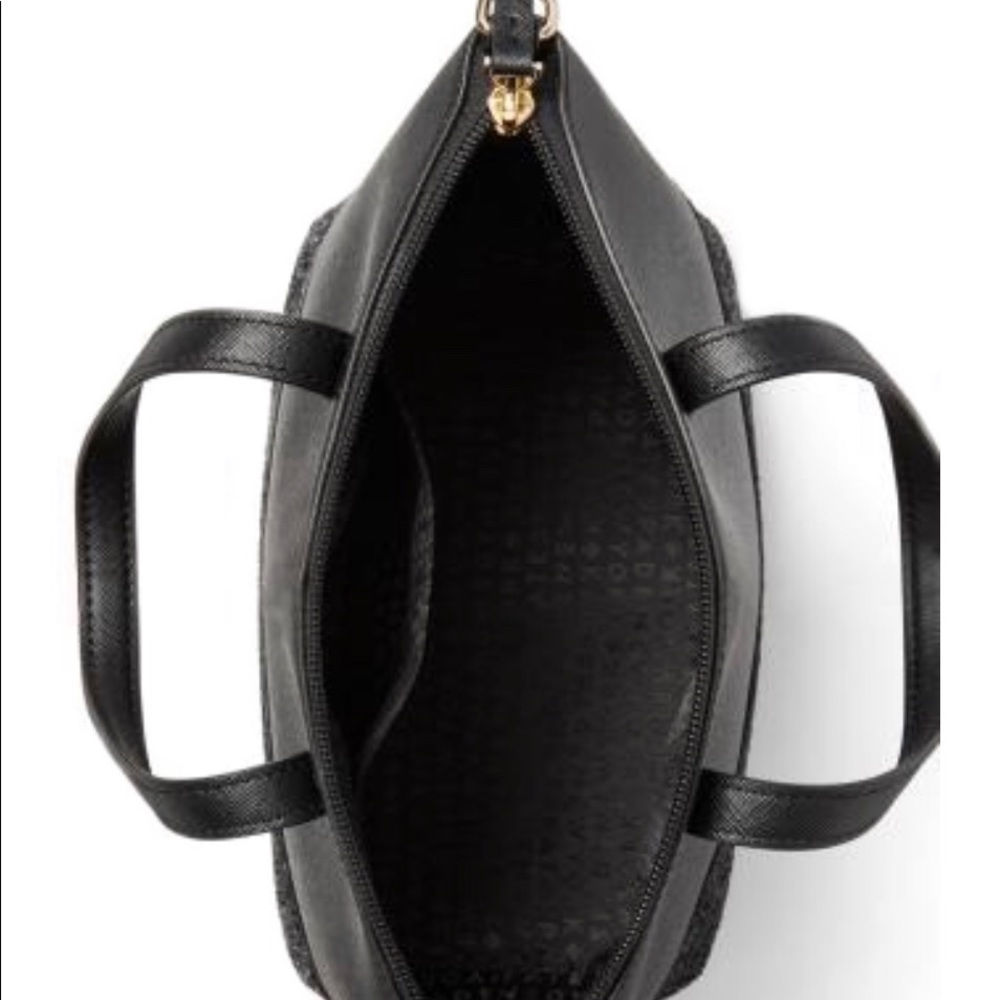 Kate Spade Greta Court Ina Black Glitter Purse - Picture 2 of 2